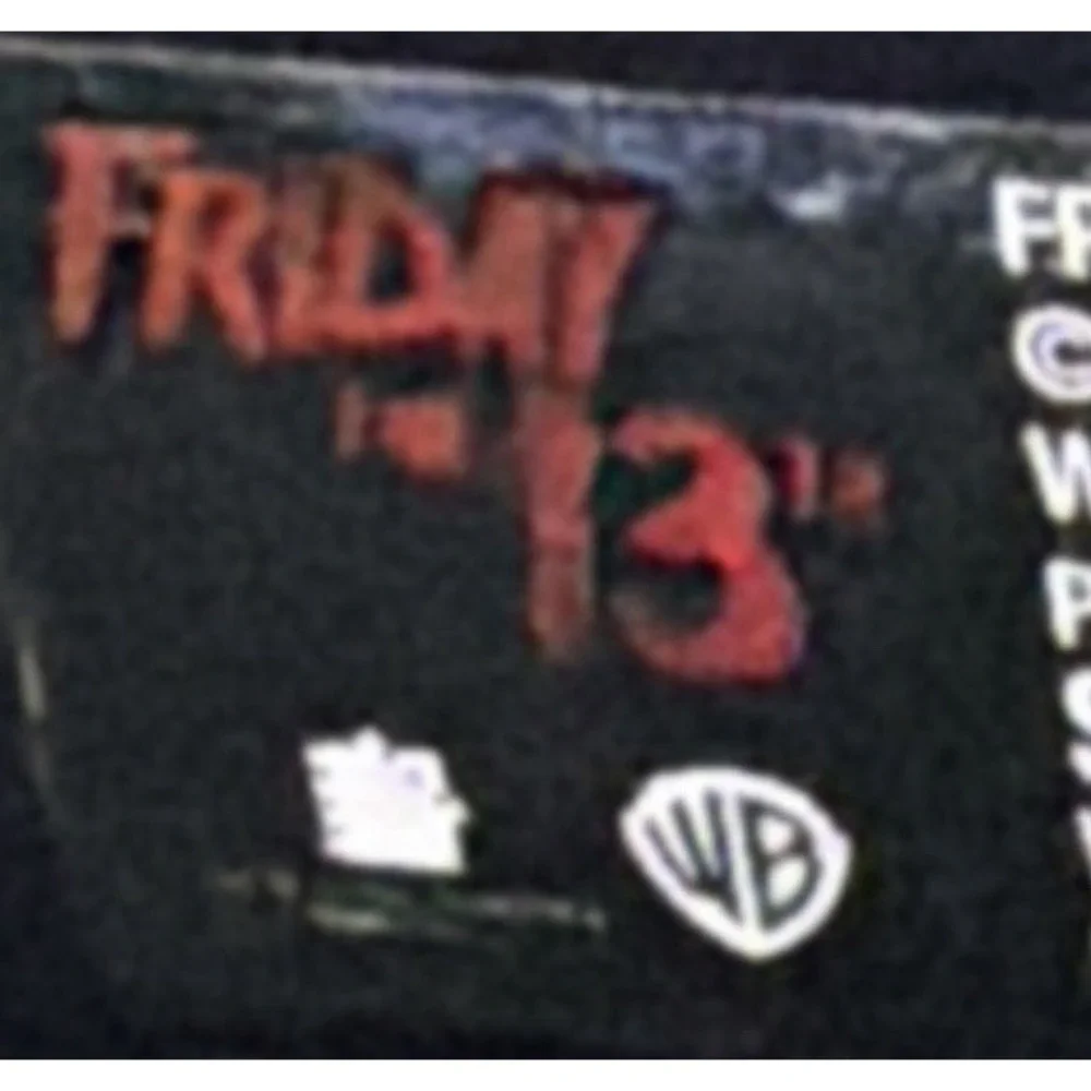 NEW Camp Crystal Lake Metal /Wood  Sign Friday the 13th Wall Hanger/Shelf Sitter